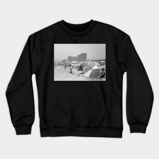 Vintage Beach Day at Durban Beach Crewneck Sweatshirt